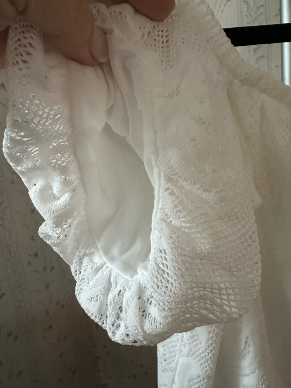 Lilly Pulitzer Samia White Lace Blouse - Picture 6 of 11